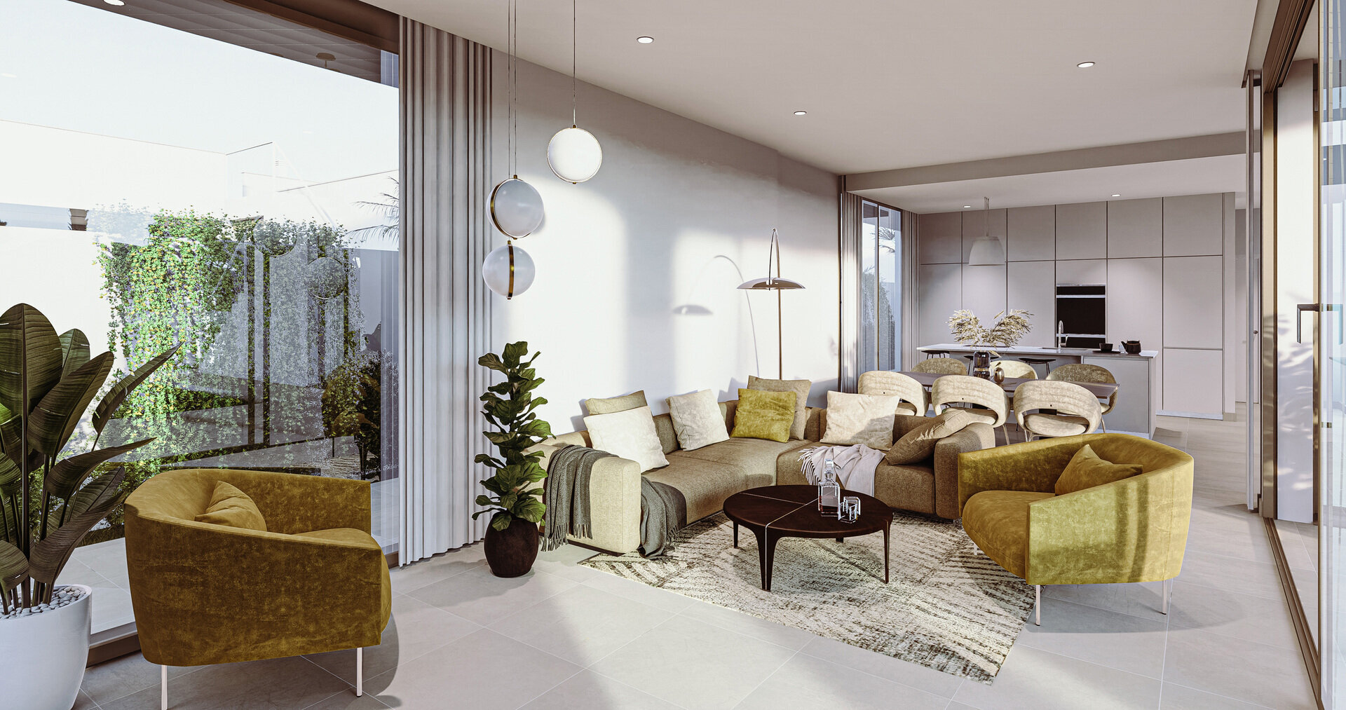 Villa individuelle de 3 Chambres à, Mar de Cristal - Image 3