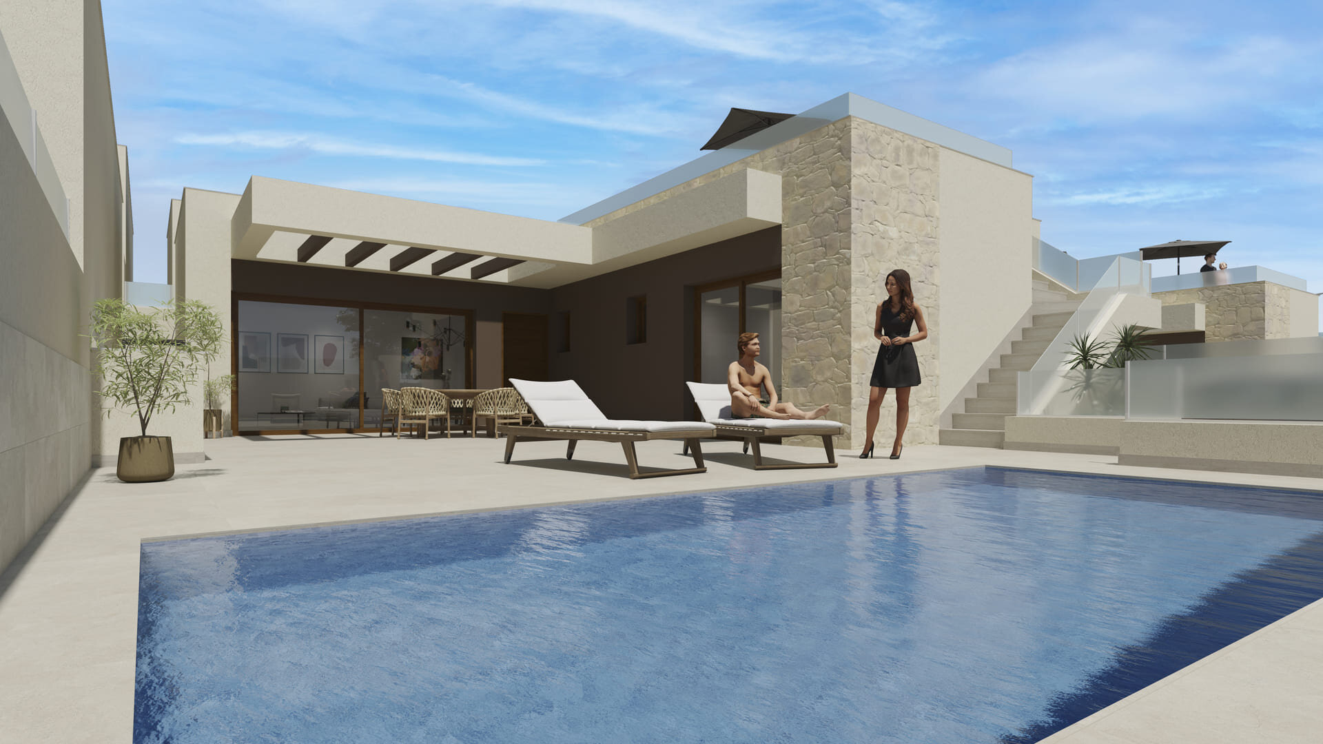 3-Bedroom Detached House in Rojales - Image 2