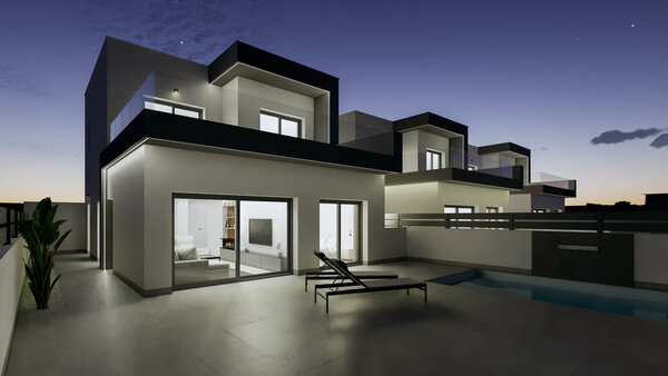 3 magamistuba - Villa - Benijófar