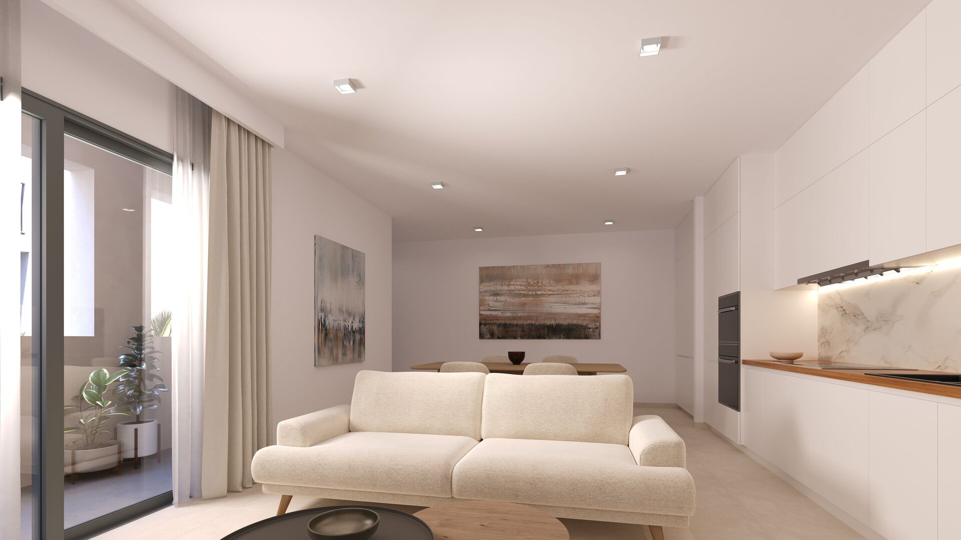 2-Bedroom Ground Floor Apartment in San Miguel de Salinas - Image 3