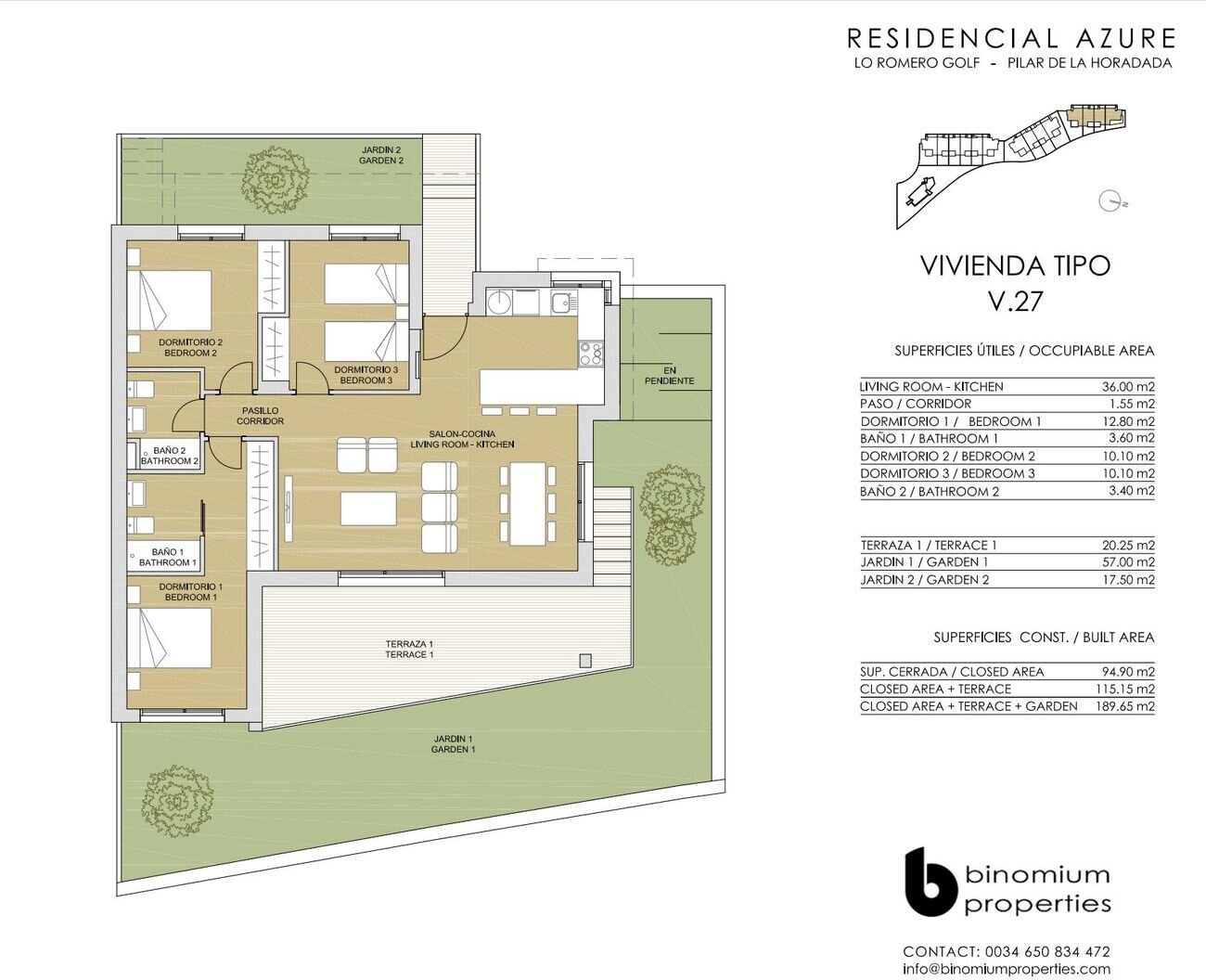 3-Bedroom Apartment in Zona Pueblo, Pilar de la Horadada - Image 40