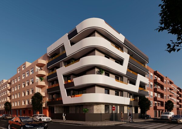 2 magamistuba - Esimese korruse korter - Torrevieja