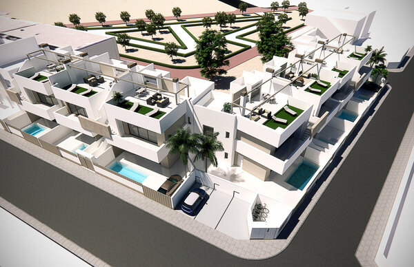 3 magamistuba - Bungaloo - Pilar de la Horadada