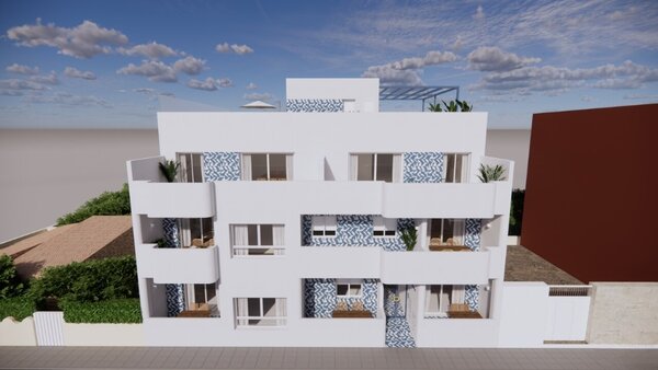2 magamistuba - Esimese korruse korter - Torre de la Horadada