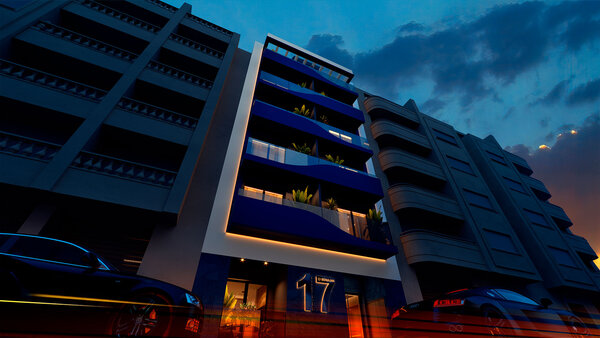 1-Zimmer Penthouse-Wohnung in Torrevieja